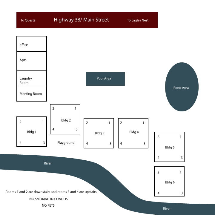 map of the property